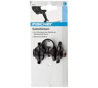Fischer Abrazadera de sillín, color negro, talla única