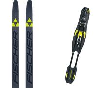 FISCHER Aerolite Skate 90 Medium - Unisex - Negro / Amarillo - talla 186- modelo 2026