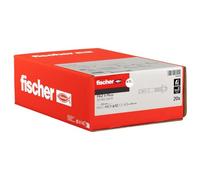 fischer Anclaje de perno con disco grande FAZ II Plus 12/160 R, anclaje de acero inoxidable de alta capacidad de carga, pernos de anclaje para fijaciones de estructuras de madera, aprobación sísmica y