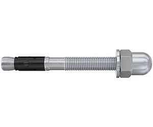 fischer Anclaje de perno con tuerca de sombrerete FAZ II Plus 12/10 gvz, anclaje para cargas pesadas con vida útil de más de 120 años, aprobación sísmica y ETA, montaje sin limpieza de agujeros