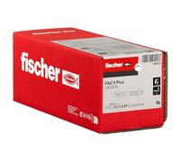 fischer Anclaje de perno FAZ II Plus 24/30 R, anclaje de acero inoxidable de alta capacidad de carga, pernos de anclaje para sujetadores de cargas pesadas y estructuras de acero, aprobación sísmica y