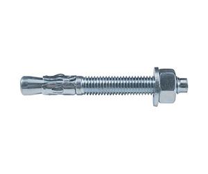 fischer - Anclaje metálico perno FWA 16x180 en caja de 10 uds., taco metálico macho homologado para aplicaciones de alto rendimiento en hormigón con acabado tipo espárrago