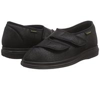 Fischer Bequem Schuh Schwarz Softlan - Zapatilla de estar por casa Unisex adulto, Negro (Negro 222), 40