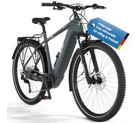 Fischer Bicicleta eléctrica Bike ATB Terra 6.8i Ultimate para Mujeres y Hombres, Altura del Cuadro 55, Motor Central 90 NM, batería de 36 V