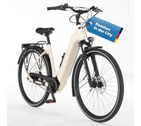Fischer - Bicicleta eléctrica City Cita 6.8i Ultimate para Hombre y Mujer, RH 43, Motor Central 50 NM, batería de 36 V