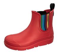 Fischer Botines para Mujer 201032, Talla:38 EU, Color:Rojo