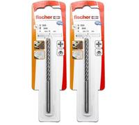 fischer - Broca para hormigón, piedra 8x120mm (1 unidad) (Paquete de 2)