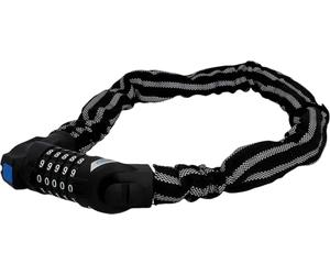 Fischer Cadena Candado Números Reflex Diámetro 8 mm, Plata, 80, 85865