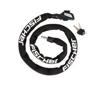 FISCHER Candado antirrobo de neopreno con 2 llaves para bicicleta, 130 cm