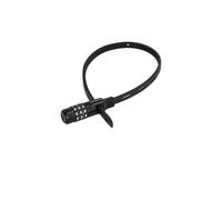 FISCHER Candado especial para bicicleta, casco o esquí, 53 cm, color negro