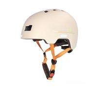 Fischer Casco de Bicicleta, Juventud Unisex, Power/Beige, S/M, 54-59cm