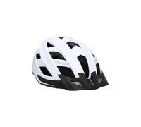 Fischer Casco de Bicicleta Urban Plus, Adultos Unisex, Blanco, L/XL, 58-61 cm
