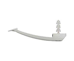 fischer - Clip Fix Sf Plus Kb 8. Clip o abrazadera de pvc para la fijación de cables. (50 unidades)