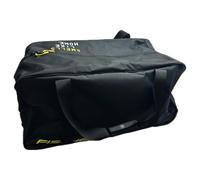 Fischer DeLuxe Black/Yellow Youth Bolsa de hockey sobre ruedas