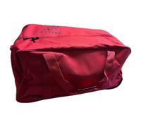 Fischer DeLuxe Red/Black Youth Bolsa de hockey sobre ruedas