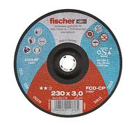 fischer Disco de corte CP curvado para uso en acero, 3,0/230 mm, diámetro del orificio 22,23 mm, juego de 25 unidades
