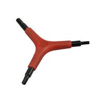 Fischer Dreiarm-inbusschlüssel, Llave Allen De Tres Brazos Unisex Adulto, Metallic-orange, Talla Única