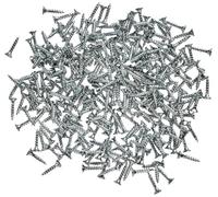 fischer Dresselhaus Power-Fast II 670028 - Tirafondos (300 unidades, 3,0 x 16 mm, cabeza avellanada con ranura en cruz, galvanizada), color azul