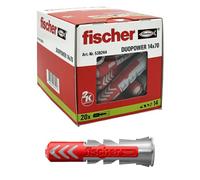 Fischer Tacos DUOPOWER 14x70 538244 Gris claro/Rojo Pack 20