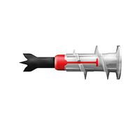 fischer - DuoBlade con Tornillos | Tacos para Pladur Autoperforantes para Colgar Cuadros Sin Taladrar | Soporte de TV, Relojes | Aplicación Facil con Destornillador de Punta PZ 2 | (10 Uds.)