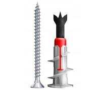 Fischer DuoBlade S Tacos autoperforantes con tornillos para placas de yeso laminado, fijación 20 unidades