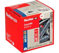 Fischer DuoHM 6x55 S PH Anclajes Para Montaje Con Tornillo Panhead - Pack De 25