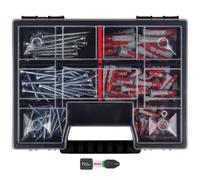 Fischer DuoPower 201 piezas + punta PZ2 compatible con Bosch
