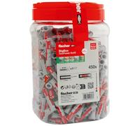 fischer 570549 DuoPower Big Pack/BigBox, Rojo, 8 x 40