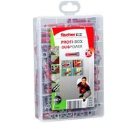 fischer - Duopower Tacos para pared, parar colgar lámpara, aire acondicionado, split, espejo, cuadro (100 uds)