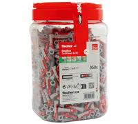 fischer 570548 DuoPower Big Pack/BigBox, Rojo, 6 x 30