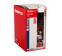 Fischer DuoTec 10 tacos basculantes de nailon para placas 20 uds.