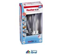 Fischer DuoTec 12, Anclaje De Nylon Para Cargas Altas, Ø 12 Mm, 10 Pzs.