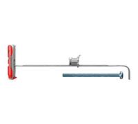 fischer DUOTEC 12 S PH, 10 x Tacos PLADUR® basculante + 10 x tornillo de cabeza plana, de 2 componentes, de cavidad para fijación en placas de yeso, fibra de yeso, panel madera y acero, etc.