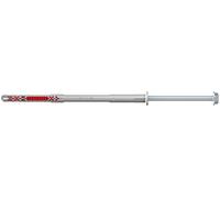 fischer DuoXpand 10 x 160 FUS, Tacos universales Tornillo Hexagonal y Disco en U Moldeado (50 Unidades), Tacos para un Agarre Fuerte, Ideal para Materiales de construcción porosos