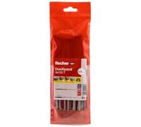 fischer DuoXpand 8 x 120 T Taco universal de alta calidad con tornillo de cabeza avellanada galvanizado (10 unidades), tacos para un agarre fuerte, ideal para materiales de construcción porosos y
