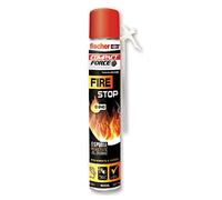 Fischer Espuma poliuretano antiincendios Fire Stop – fijar y sellar juntas, cánula – 750 ml