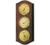 Fischer Estación meteorológica Ø 63 mm Color nogal