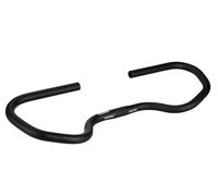 Fischer Fahrrad-Lenker Multifunción 25,4mm Alu Negro Ergonómico Soporte Manillar