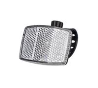 Fischer Fijación Frontal para Manillar de Adulto, Reflector, Color Negro, Talla única