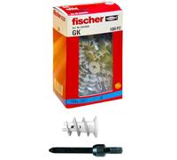 Fischer GK 100 tacos específicos para cartón yeso, incluye accesorio de montaje