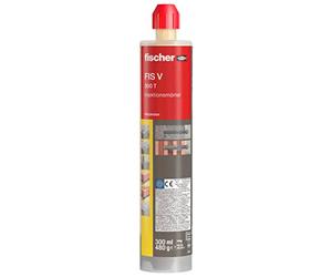Fischer Heavy Duty Mortar FIS V 2 x boquillas mezcladoras estáticas 521376 T 1 cartucho 300 ml