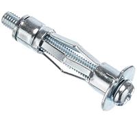 Fischer HM 5x37 S - Tacos Metálicos Huecos con Tornillo para Fijar Cuadros, 20 Piezas