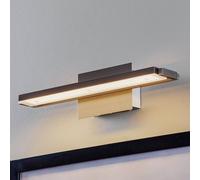 FISCHER & HONSEL Aplique de pared LED Pare TW, 3 colores de la luz + atenuador 40cm