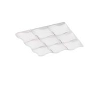 Fischer&Honsel Dirk Lámpara de Techo, 91 W, Blanco