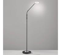 FISCHER & HONSEL Lámpara de pie LED Dent, CCT, 1 luz negro