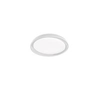 Fischer & Honsel Lámpara de techo Dua | blanco | D: 43 cm | A: 7,50 cm | mediante interruptor de pared regulable en 3 niveles | 1 x LED 22,0 W 3000 K incl. | 2700 lm | EEG: F