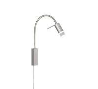 Fischer & Honsel River 30409 - Lámpara LED para mesita de noche, LED, fuente de luz por electricista