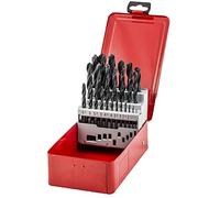 fischer - Juego de brocas acero para metal HSS-R DIN338, 1-13mm (25 Unidades)