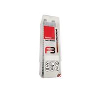 fischer - Juego de brocas para metal F3 Flexible y de Larga duración HSS-R DIN338 12,5x101/151 (5 Unidades)