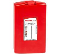 fischer - Juego de brocas pared hormigón 5-12mm (7 unidades)